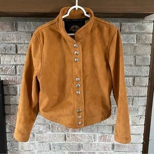 Vintage Country Clothing Co Faux Suede Women’s Jacket Size XL